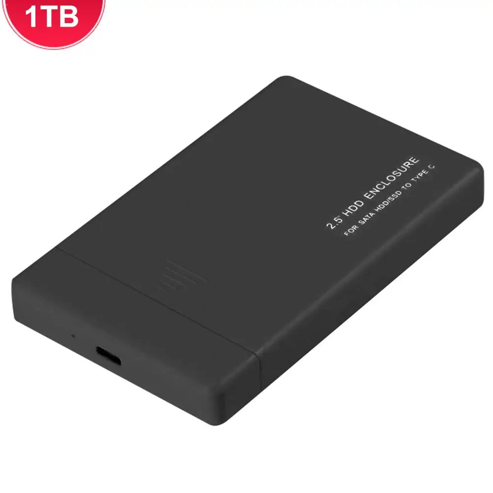 

2.5 Inch External Hard Drive Case USB3.1 Type-C High Speed Mobile Hard Disk 500GB/1TB/2TB Portable Hard Drive hard disk