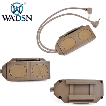 

WADSN Airsoft Dual Remote Control Switch Pressure For Softair PEQ 16A and M3X Tactical Flashlight WEX177 Weapon Light Accessory