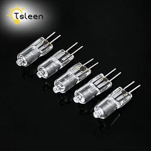 TSLEEN 100 штук высокий показатель световой G4 Вольфрамовая галогенная теплый белый 12В 20 Вт Светодиодная лампа лампочки Тип JC супер яркий