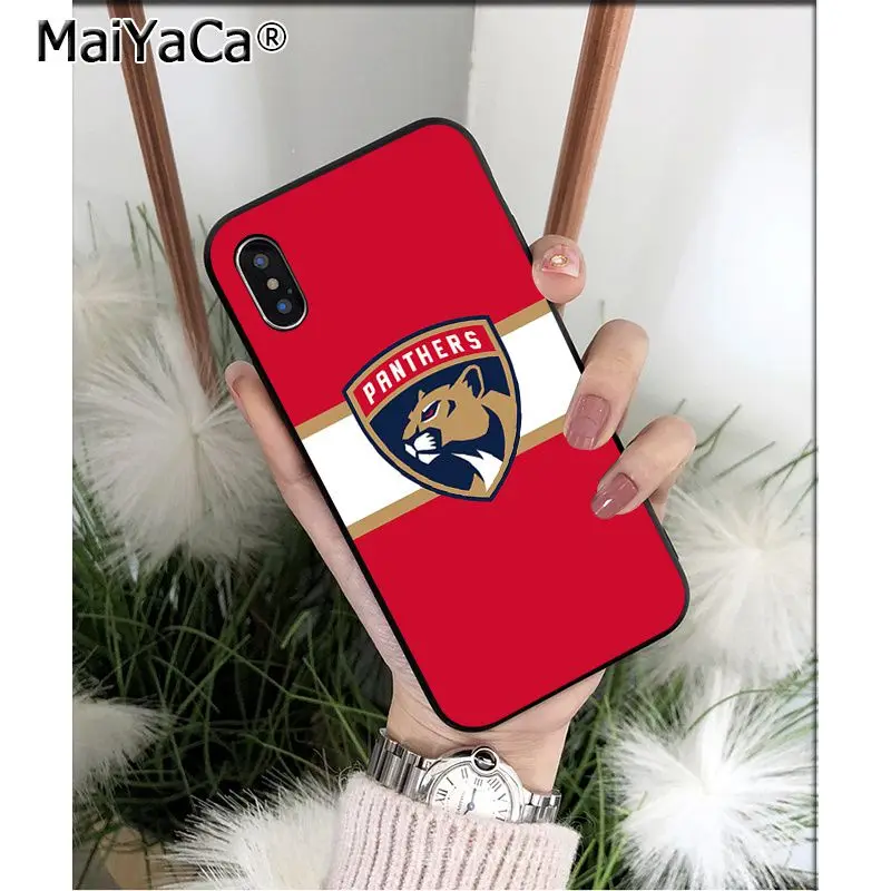 MaiYaCa Florida Panthers ТПУ Мягкий силиконовый чехол для телефона чехол для Apple iPhone 8 7 6 6S Plus X XS MAX 5 5S SE XR Чехол для мобильного телефона s - Color: A2