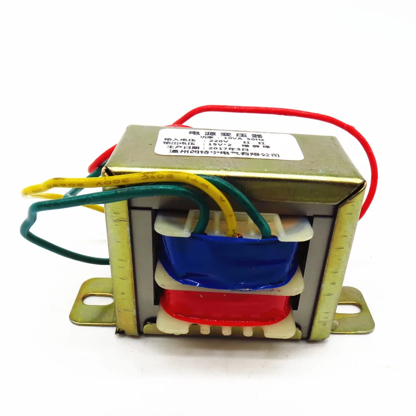 

Power Adapter Audio Transforme 10w Dual AC15v (15v-0-15v ) DAC headphone speaker protection board front amplifier power supply