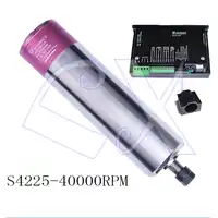 Permanent magnet electric spindle 250W 40000rpm ER8 Brushless spindle motor+ MACH3 driver DC36V kit
