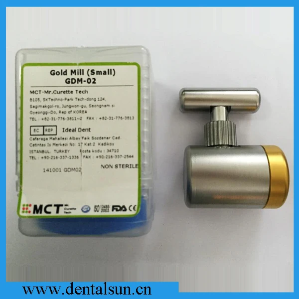 

Dental MCT GDM-02 Gold Mill/Dental Implant Instrument Bone Mill