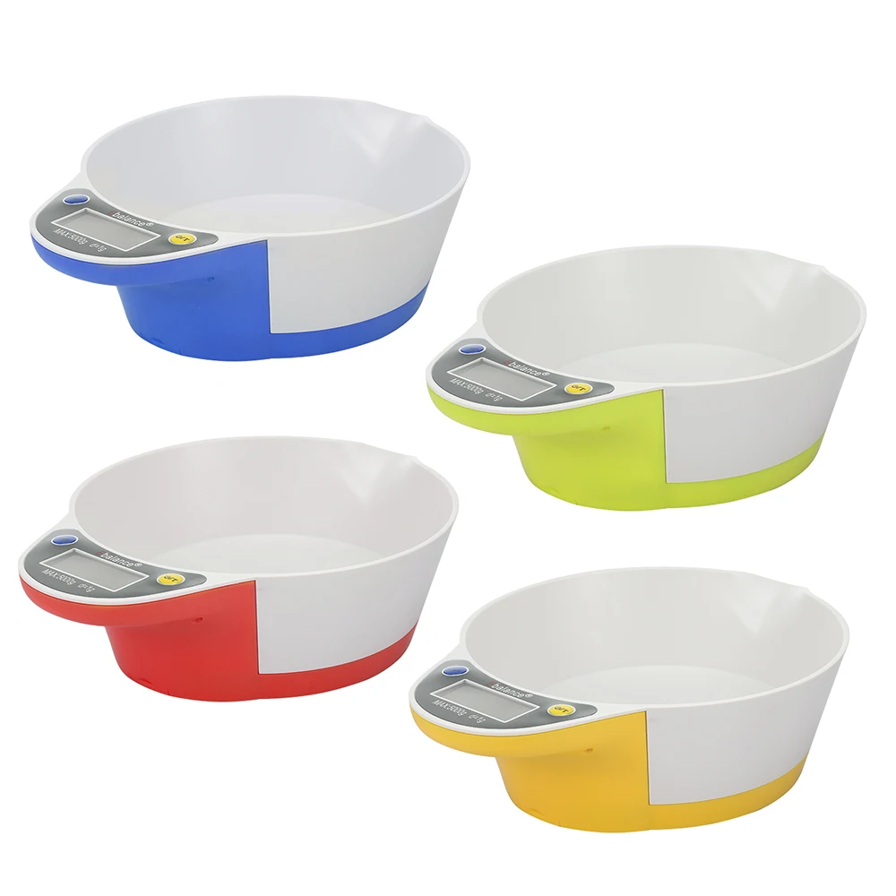 

Household Electronic Digital Kitchen Scale Display Electronic Kitchen Scale Digital Scale Electronic Kitchen Tools Bowl Weighing