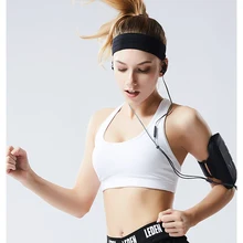 Спортивная повязка для волос высокого качества для мужчин и женщин Sweatband противоскользящая повязка головная для йоги фитнес спортивные повязки для волос Налобная повязка головной убор