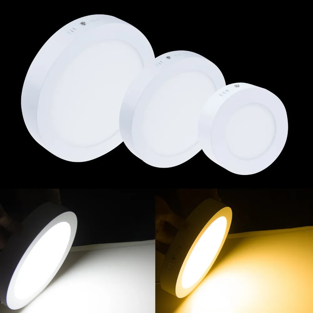 Spotlights LED Ceiling Light Panel Down Ultra Slim Round & Square Downlights