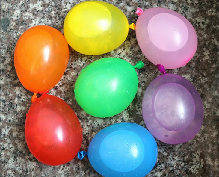 50 шт водяных шаров с запасными комплектами, латексные водяные бомбы воздушные шары бои игры-Лето Всплеск развлечения для детей и взрослых