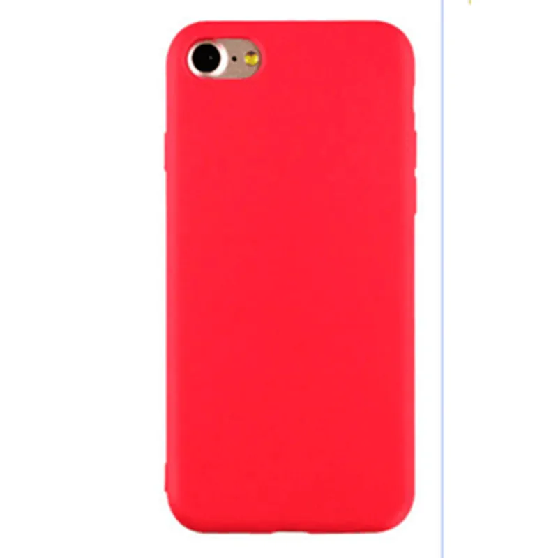 2017/18 для iphone6s plus candy цвет сплошной матовый тпу soft case телефон |