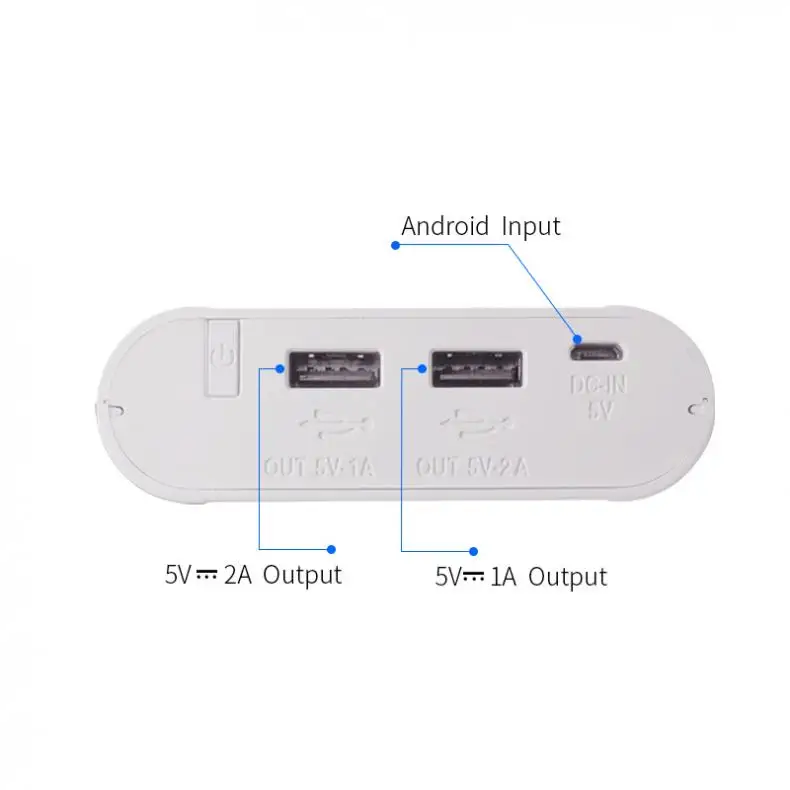 M4 USB литий-ионная Интеллектуальная батарея зарядное устройство lcd Smart DIY Мобильный Внешний аккумулятор чехол с поддержкой аккумуляторов 4x18650 и двумя выходами