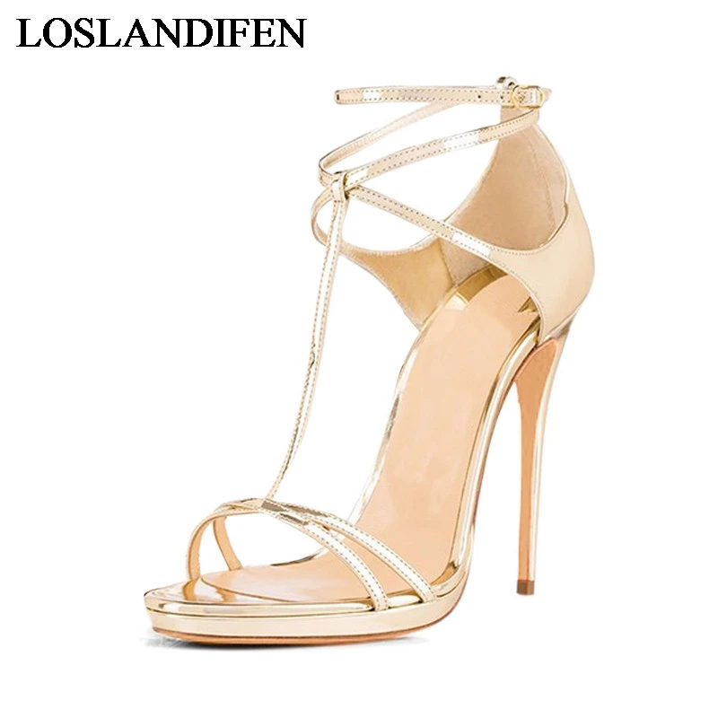 office gold heeled sandals