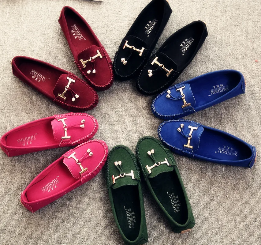 women's flat loafer shoes