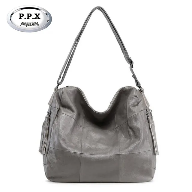 Us 64 79 20 Off Promotion Rushed 100 Genuine Leather Women Handbags European And American Style Female Shoulder Bag Simply Design Plaid M579 In
