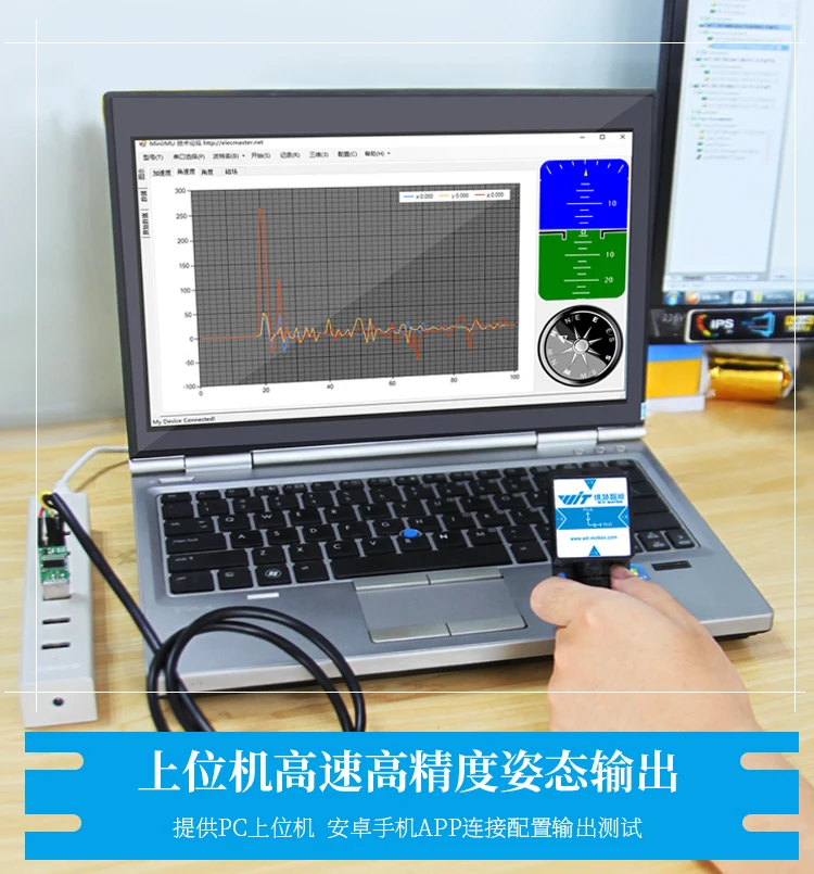 Buy 10-axis Magnetic Field Sensor High Precision Accelerometer Angle Measurement Gyro Sensor Pressure HWT901B