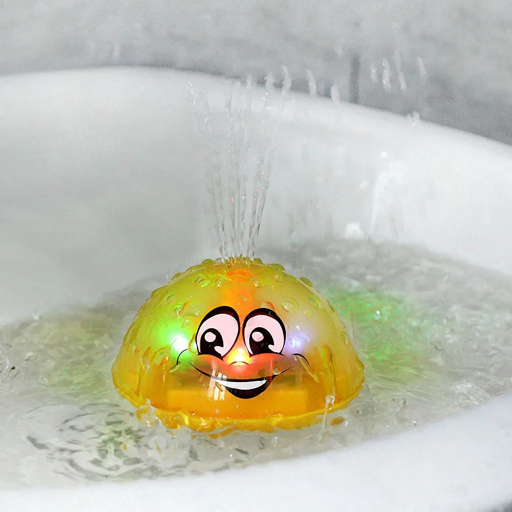 

Light Lumination Water Spray Toy Multi-functions Baby Bath Toys Light Music Kids Swiming Pool Electric Induction Play Water Toys