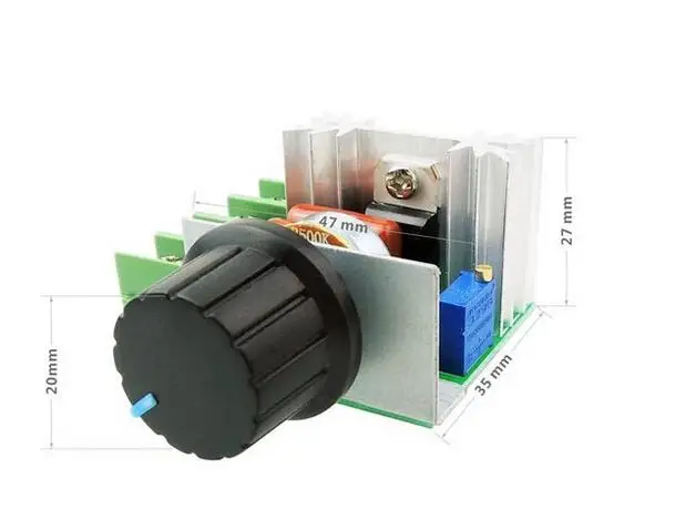 2000 w 220 V dimmer high-power thyristor electronic voltage regulator temperature control