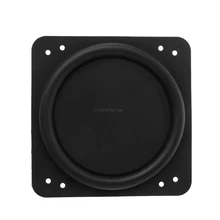 Басовый радиатор пассивный радиатор динамик Резина вспомогательная басовая Вибрирующая Мембрана для сабвуфера DIY 76X76 мм