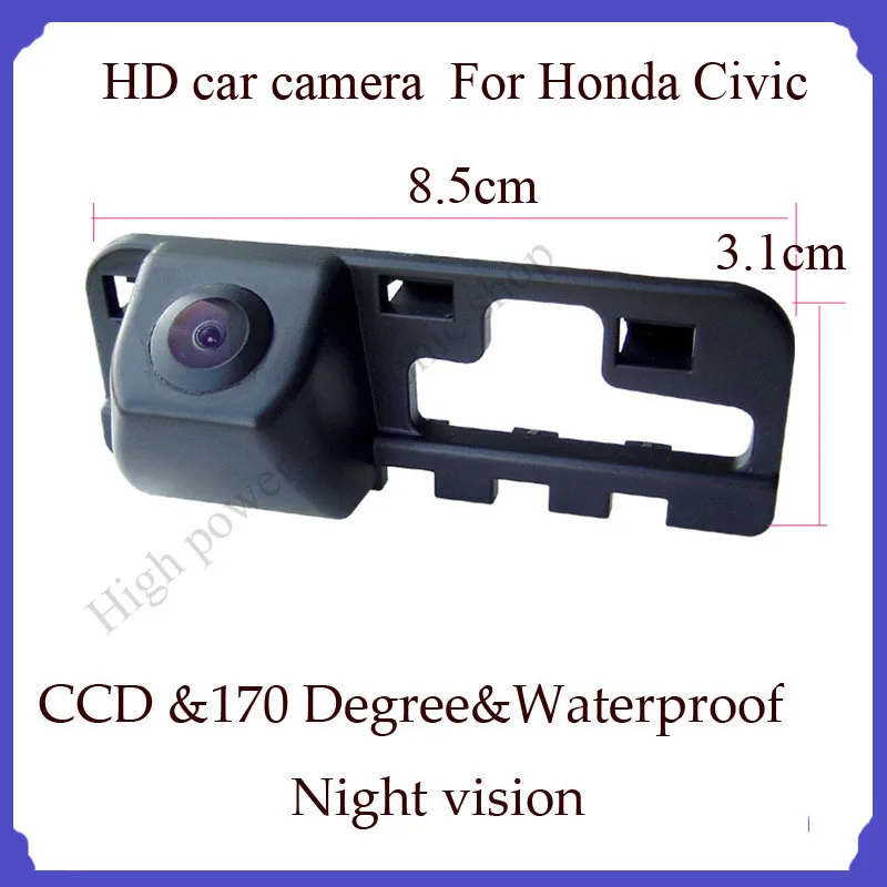 car camera for Honda Civic CCD HD night nision backup camera for Honda