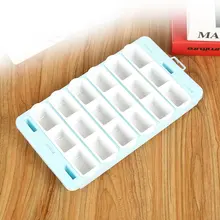 ПП Съемная белая сетка 18 Сетка яйцо кубик льда коробка случайный цвет