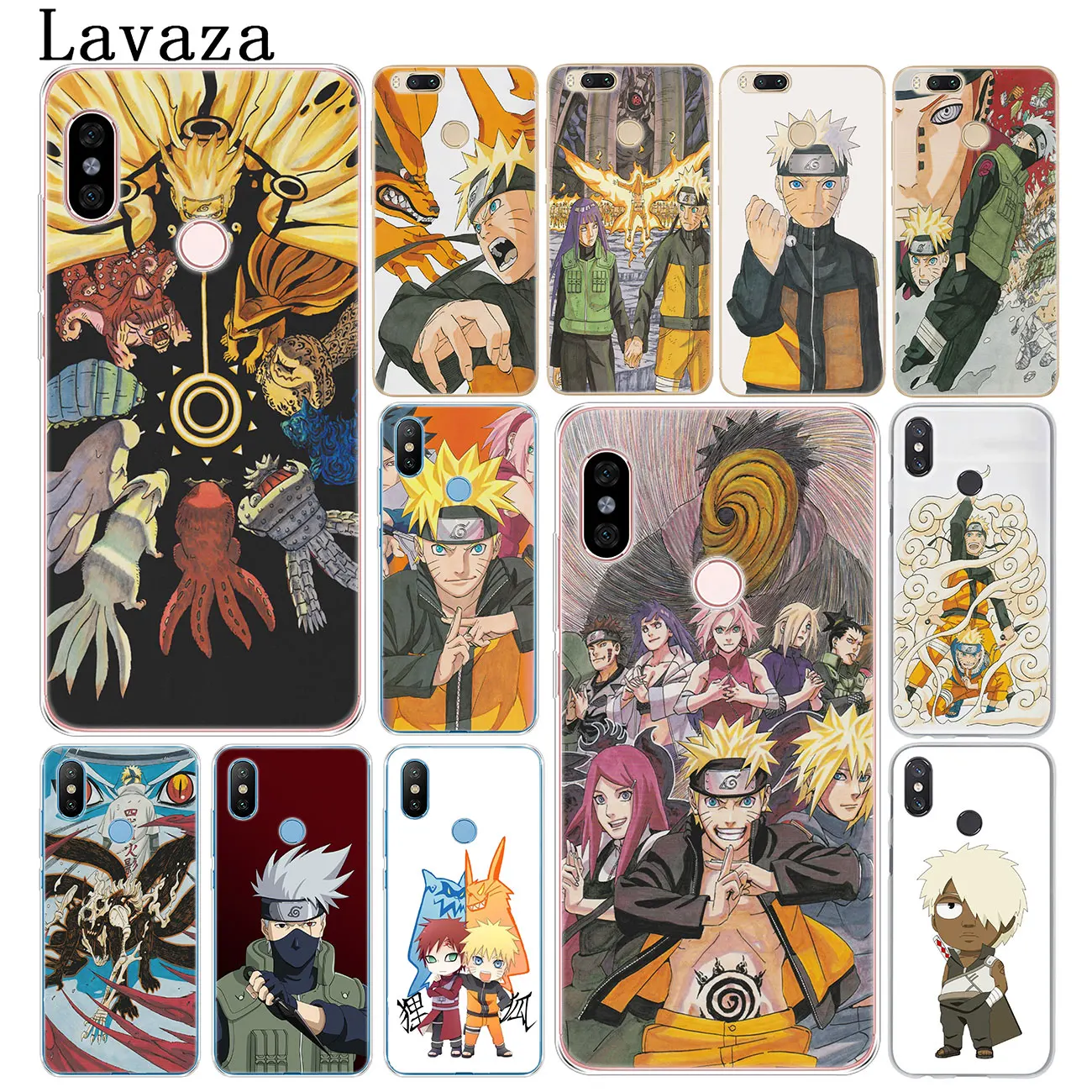 Жесткий чехол для телефона Lavaza Anime cool Naruto akatsuki Xiaomi Redmi 8A 7A 6A 5A K20 K30 Note 8 8T 7 5 6 Pro |