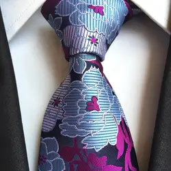 Модные аксессуары для мужчин мужские обтягивающие удобные цветочным узором узкие галстук вечерние Свадебный галстук