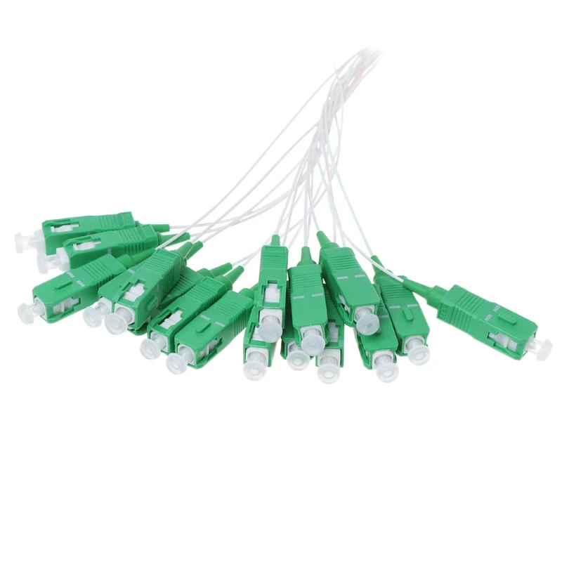 10 шт. SC APC Одномодовый Волоконно-Оптический FTTH 0,9 мм Мини plc сплиттер 1x16 FTTH PLC сплиттер