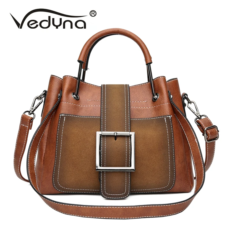 

VEDYNA Crossbody Bag Women Suede Handbag Girl Fashion Messenger Shoulder Matte Bags Ladies Nubuck Leather Women Bag Bolsos Mujer