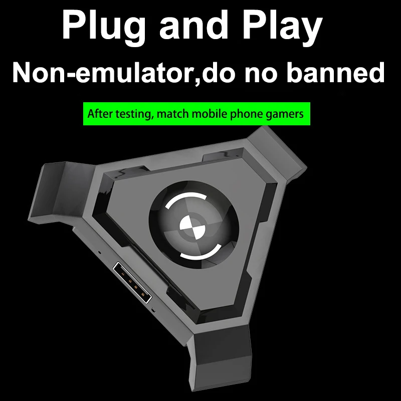  PUBG Mobile Gamepad Controller Gaming Keyboard Mouse Converter For Android ios Phone to PC Bluetoot