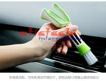

by dhl or ems 200pcs Pocket Brush Collector Air-condition Cleaner Window Leaves Blinds Cleaner Duster Computer Clean Tools