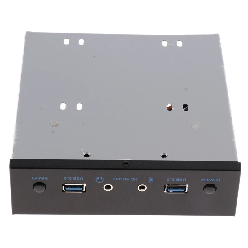  Usb 3.0 2 Porte Adattatore di Espansione Usb 3.0 Hub Pannello Frontale Dell'unità Ottica + Hd Audio