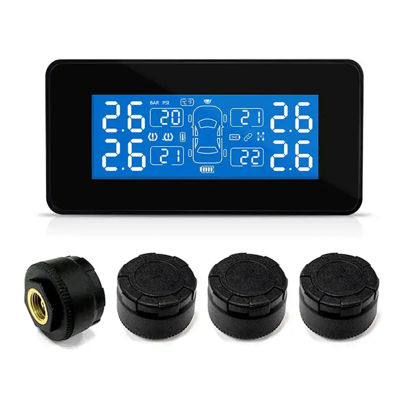 T812L TL Auto Tyre Pressure Monitoring System PSI BAR Alert Real time