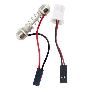 

Lamp Car Interior Light Bulb Super White Rust-resistance DC 12V Universal Sockets Accessories 24 SMD COB LED T10