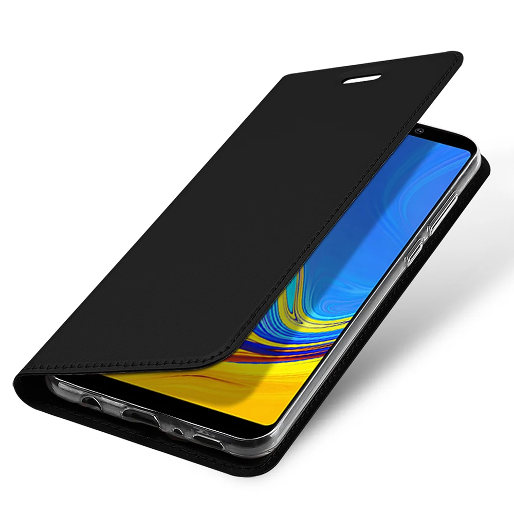 samsung Galaxy A9 чехол DUX DUCIS Роскошные Кожаный чехол для samsung A9 флип книжка чехлы на самсунг галакси A9 чехол для телефона SM-A920F A920F