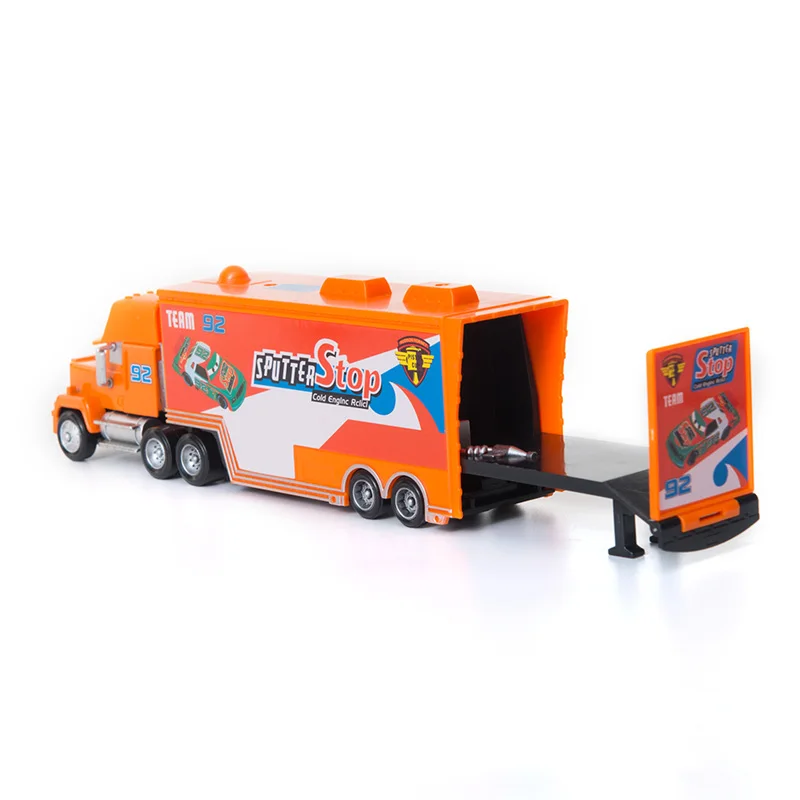 Disney Pixar Cars 2 3 Toys Chick Hicks Truck Lightning McQueen Jackson Storm Mack Uncle 1:55 Diecast Model Car Toy Kids Gift