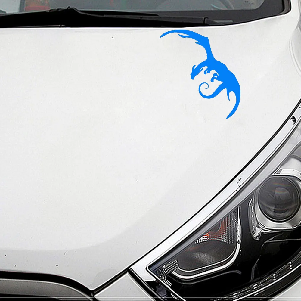 4           22.8cm15cm Smaug Dragon Vinyl Bumper Stickers For Car Truck Window Car Body Tool Boxes Wall Laptop Ipad Notebook Stickers