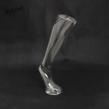 

Newly Fashionable High Quality Transparent Mannequin Foot Model Transparent Socks Analog Foot Manikin Hot Sale