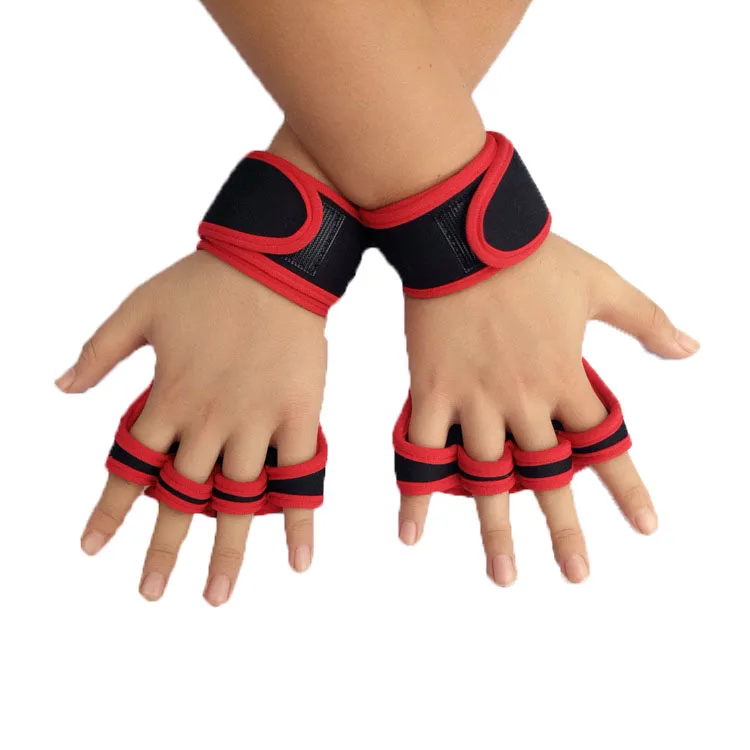 1 Pair Unisex Weight Lifting Gloves Training Hand Palm Protector Gloves for Women Men Fitness Sports Body Building Gymnastics 1 Pair Unisex Weight Lifting Gloves Training Hand Palm Protector Gloves for Women Men Fitness Sports Body Building Gymnastics