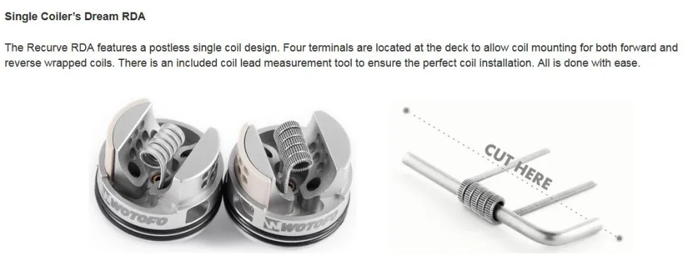 wotofo Recurve RDA 24mm (38)