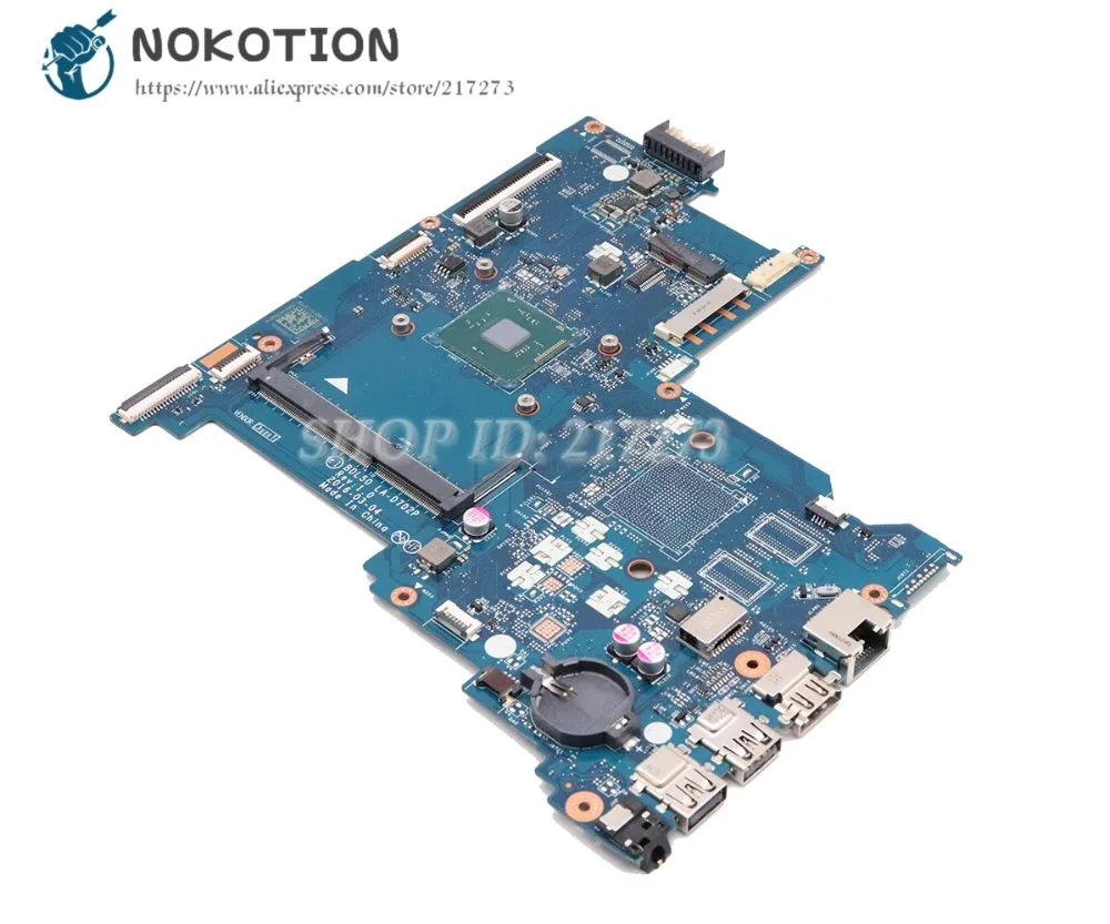 NOKOTION материнская плата для ноутбука hp 250 G5 с процессором BDL50 LA-D702P 854944-601 854944-001 основная плата