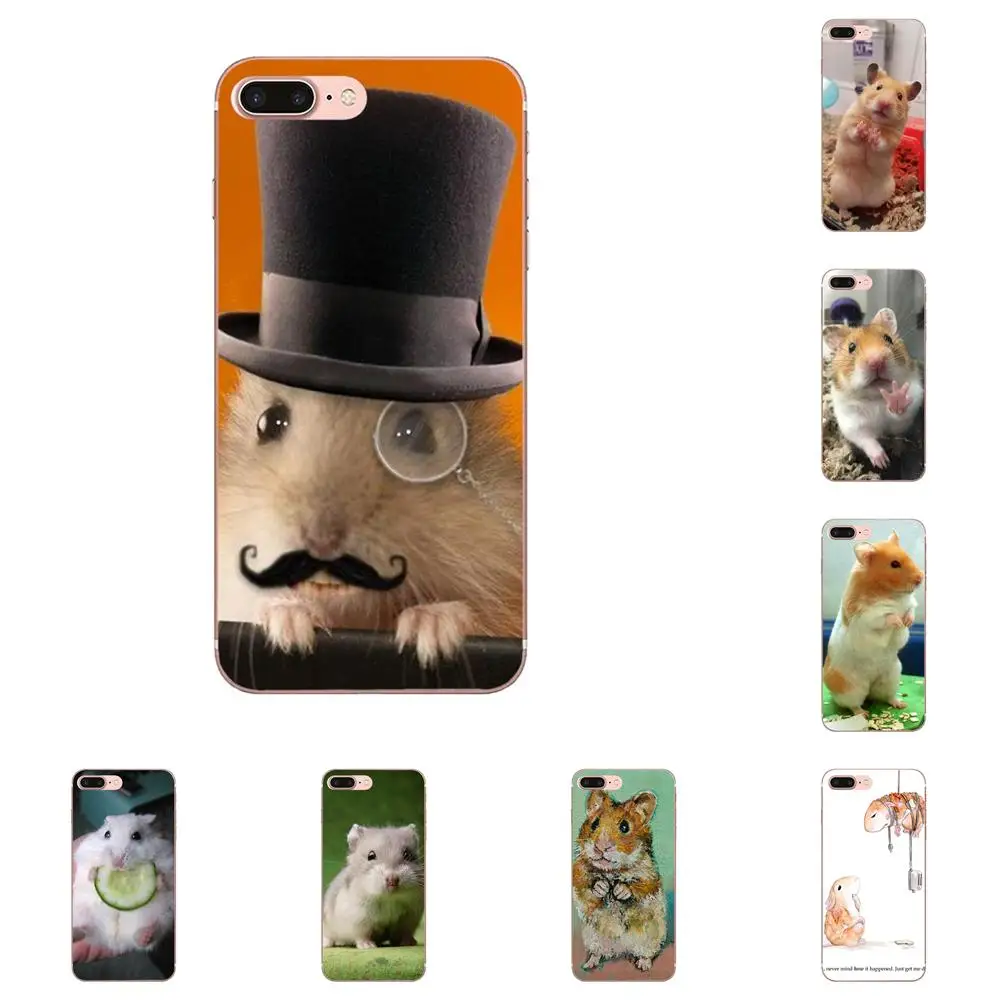 Мягкие Новый стиль уникальный для Huawei P8 P9 P10 P20 P30 Mate 7 8 9 10 20 Lite Plus Pro 2017 хомяк |