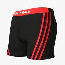 Летние мужские плавательные трусы дышащие полосатые плавки купальник с заниженной талией мужские трусы-боксеры Sunga Gym пляжные шорты