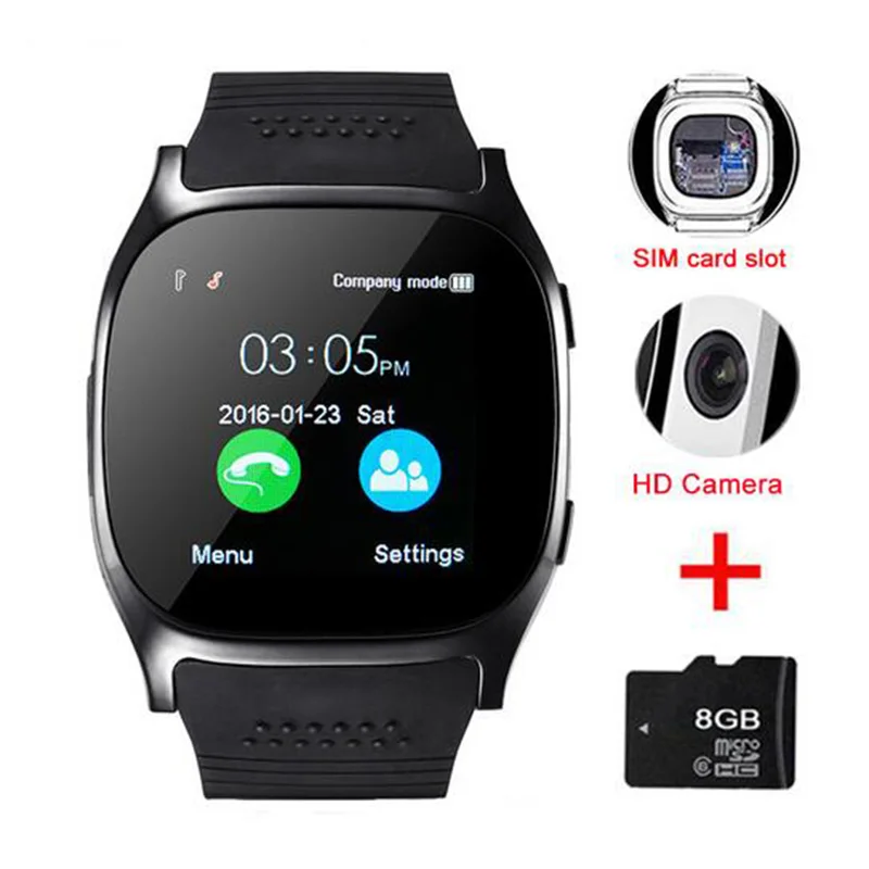 Смарт-часы для OPPO R17 Pro R17 VIVO Xplay6 Xplay5 с поддержкой Bluetooth, Поддержка 2G, SIM, TF карты, набор звонков, фитнес-трекер, умные часы