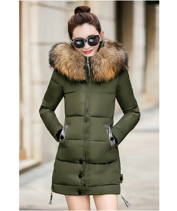 YAGENZ Parkas Mujer, зимнее пальто для женщин, пуховик, хлопковая куртка, Женское пальто с меховым воротником и капюшоном, большие размеры, женские длинные красные Топы 618
