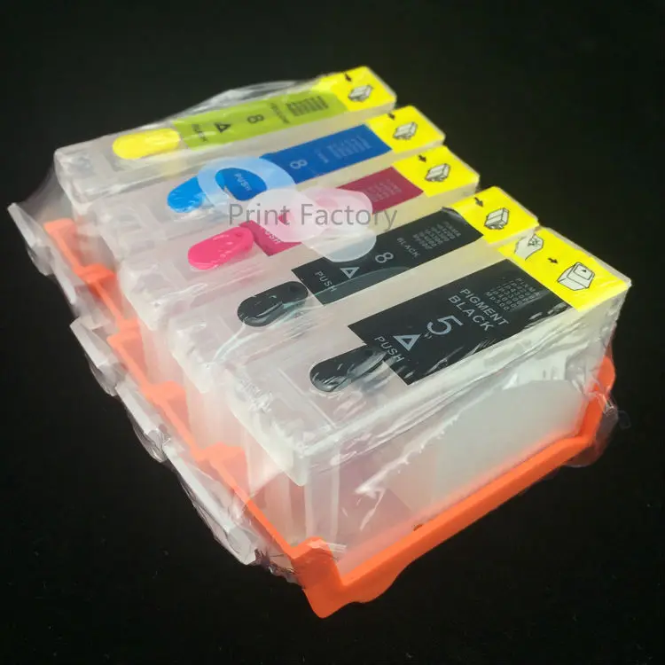 PGI-5 CLI-8 refillable 5
