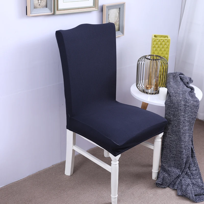 

Chair Cover Universal size long back Solid color seat covers Chair Covers Restaurant Hotel Party Banquet housse de chaise