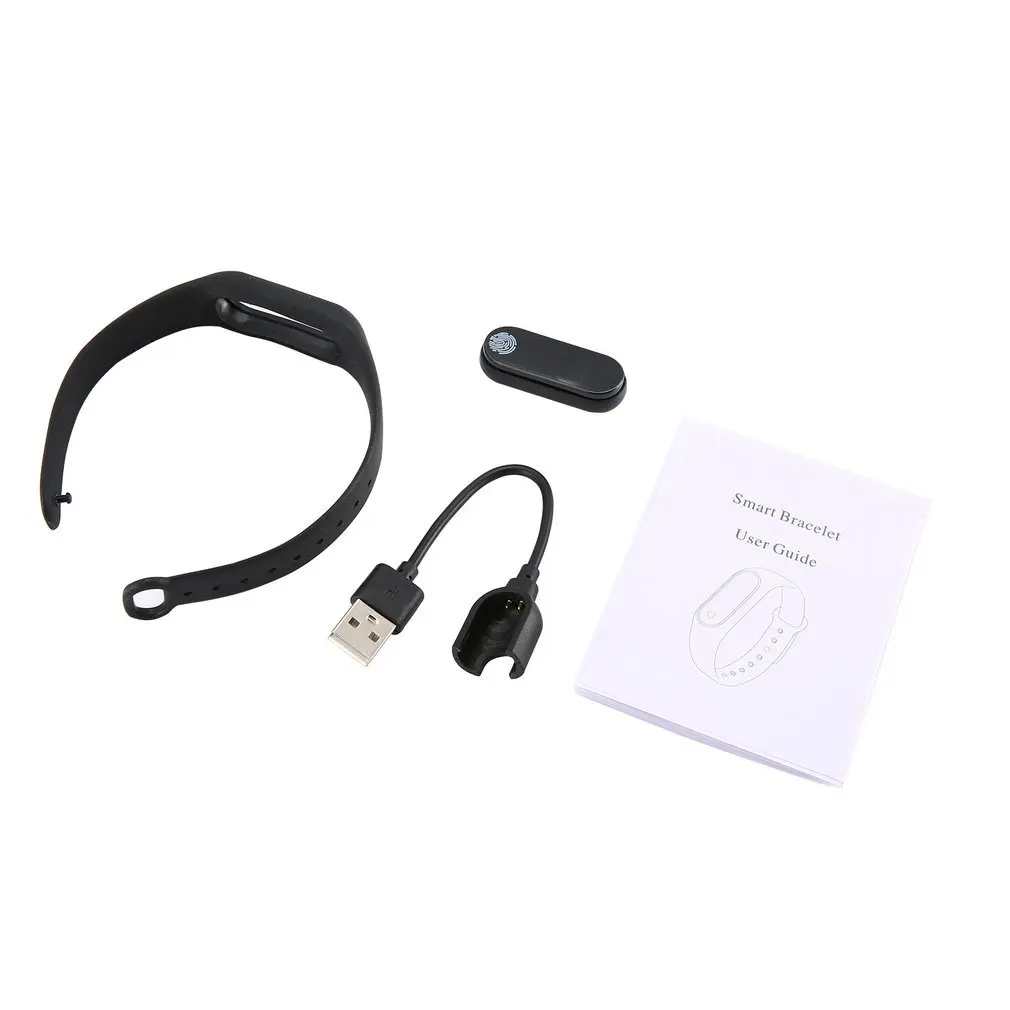0,42 дюймов OLED Спорт на открытом воздухе браслет умный браслет Bluetooth гаджет с монитором и датчиком подсчета сердечного ритма, время Дисплей