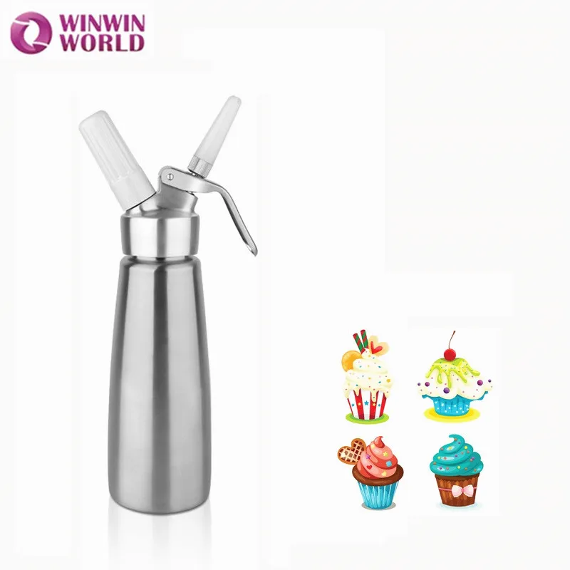 500ml Metal Aluminum Cream Whipper font b Kitchen b font Dessert Mousse font b Tools b