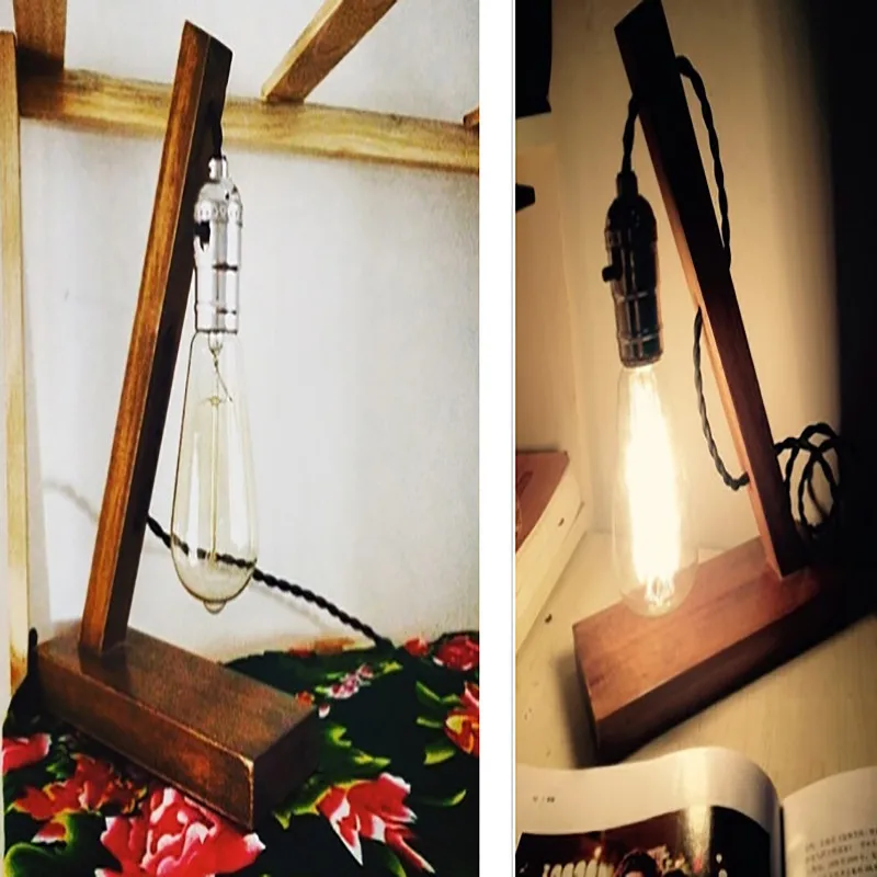 Wood Table Lamps 17