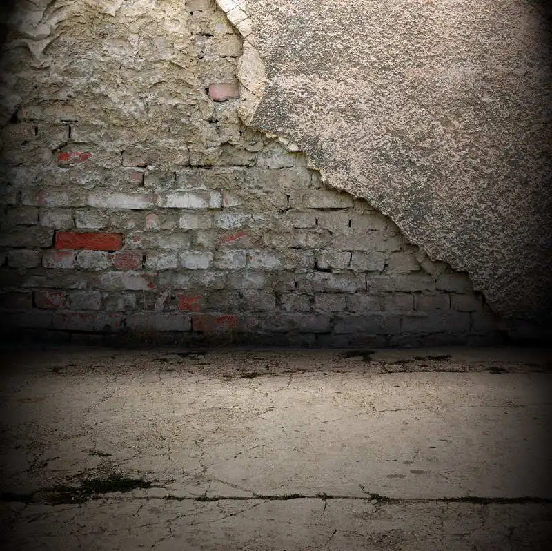 5x7ft Grey Paste Broken Bricks Wall Washable One Piece No Wrinkle Banner Photo Studio Background Backdrop Polyester Fabric | Электроника