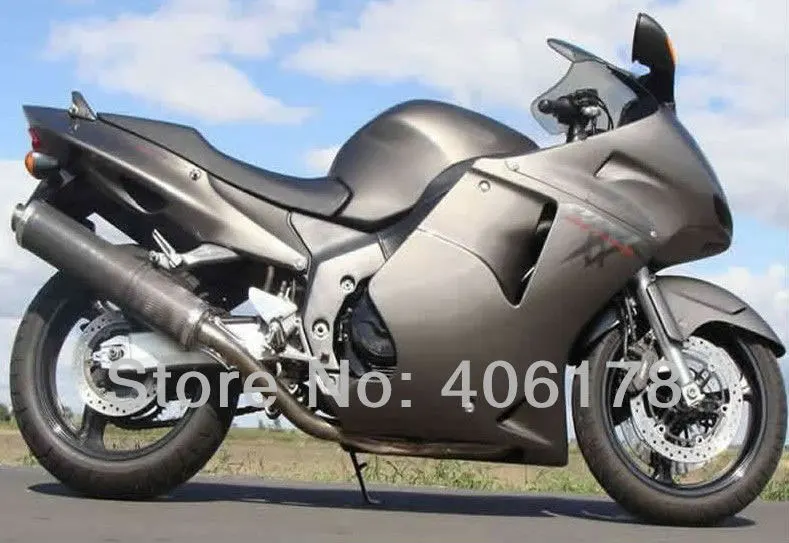 CBR 1100XX ABS обтекатель для CBR1100XX Blackbird 1996-2007 полный темно серый мотоцикл Обтекатели(литье под давлением