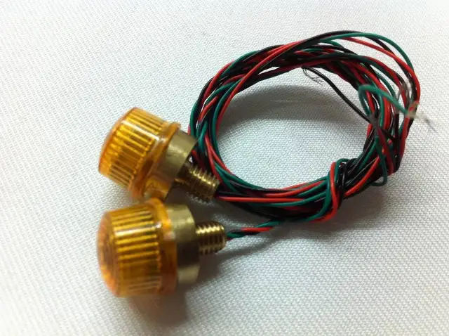1/14 scale truck parts Engineering Warning Led Light For